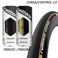 CORSA CONTROL 2.0 SPEED Tubeless Road Bike Tires Foldable Open Tire 700Cx25C/28C 320 TPI Cycling Black Road Bicycle Tyre