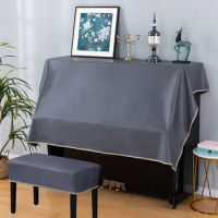 New Minimalist Machine Washable Easy To Care Piano Cover Household Piano Dust Cover Electric Piano Advanced Dust Wipe