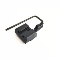 Metal Front and Rear Mount Base 1.5mm Fiber View for CZ Shadow2 or CZ 75 CZ P10 C F SC Compact Adapter Dovetail VISION