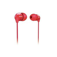 《省您錢購物網》福利品~飛利浦Philips普普風密閉型耳塞式耳機/紅色(SHE3570)