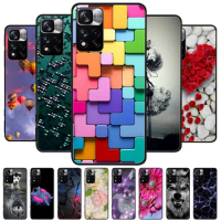 For Xiaomi Redmi Note 11 Pro Plus 5G Case Cover Lion Wolf Silicone Soft Back Cases For Redmi Note11 Pro + Plus Phone Case Shell