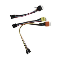 3Pcs/Set Suitable For Lenovo Chassis With Ordinary Motherboards Transfer Wiring Switch Cable USB Cable Audio Cable