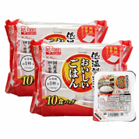 【IRIS】日本直送即食白飯150g×20入裝(烤肉 送禮 熟食 即食飯盒 米 日本米 分裝包 新鮮 微波 防災食品)