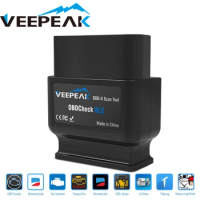 Veepeak OBDCheck BLE OBD2 Bluetooth Scanner Auto OBD II Diagnostic Scan Tool for iOS &amp; Android, BT4.0 Car Check Engine