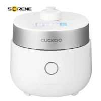 CUCKOO White 3-Cup (Uncooked) Twin Pressure Induction Heating Rice Cooker | 11 Menu Options: High/Non-Pressure &amp; More