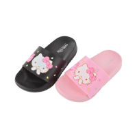 【樂樂童鞋】台灣製Hello Kitty拖鞋(兒童拖鞋 女童鞋 涼鞋 室內鞋 拖鞋 台灣)