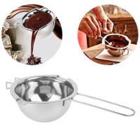 Long Handle Wax Melting Pot DIY Scented Candle Soap Chocolate Melting Pot
