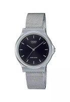 Casio Watches Casio Men's Analog Watch MQ-24M-1E Stainless Steel Band Casual Watch