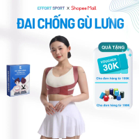 【Sản phẩm bán chạy】 【Hiệu quả nhanh】 Đai Chống Gù Lưng Nam Nữ Effort Sport Dây Đai Lưng Điều Chỉnh T