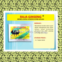Raja ginseng vitamin ayam aduan