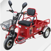 Electric tricycle to pick up and drop off children, adults, elderly people, new family small truck, battery car, tricycle