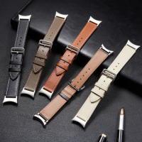 band for Samsung Galaxy Watch 4 5 watch Samsung straps genuine leather watch5 leather strap 20mm interface