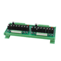 DC 24V 16 Channel Relay Module Transistor PLC Power Output Amplifier Board