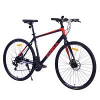 28inch 700C Hybrid MTB Bike Disc Brake 21 Speed Road Bike Mountain bicicleta велосипед For men women City Double Brakes Bicycle