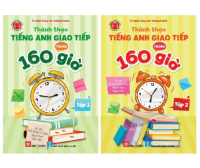 Sách - Thành thạo Tiếng Anh giao tiếp trong 160 giờ - Bộ 2 tập/ lẻ - DT