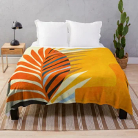 La Linea shapes and colors 2 Throw Blanket Furry Polar bed plaid Blankets