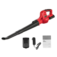 20V Garden Cordless Dust Blower Electric Leaf Blower 2-Speed Control Dust Blower for Dust Blowing Handheld Computer Collector