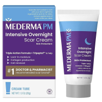 Mederma PM Intensive Overnight Scar Cream Works with Skins Nighttime Regenerative Activity Clinicall