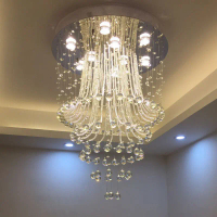LAMPU HIAS GANTUNG KRISTAL MEWAH / LAMPU GANTUNG RUANG TAMU / LAMPU CHANDELIER VOID