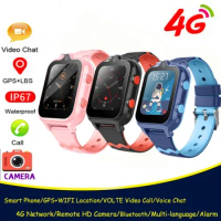 Android 8.1 Smart 4G Kid GPS WIFI Trace Location Child Student Smartwatch Dual Camera Voice Video SOS Call Phone Whatsapp Watch