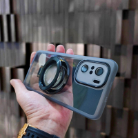 case silikon POCO F3 / F3 PRO magsafe kombinasi stand holder softcase