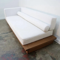 Sofa Santai Depan TV Minimalis Kayu Jati Asli Jepara Murah