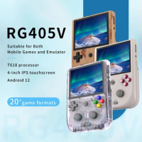 Anbernic RG405V 128G Handheld Game Player 4inch IPS Touch Screen Android 12