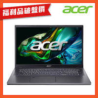 (福利品)Acer 宏碁 Aspire 5 A517-58M-7661 17.3吋筆電(i7-1355U/16GB/512GB/Win11)