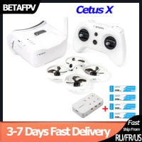BETAFPV Cetus X FPV Racing Quadcopter RC Drone Brushless BNF/ RTF LiteRadio 3 Radio Transmitter VR03 FPV Goggles C04