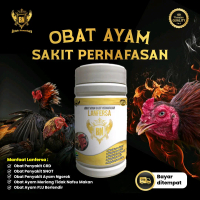 Obat ayam ngorok & flu LANFERSA Mengobati ayam sakit ngorok snot CRD pilek herbal alami ampuh