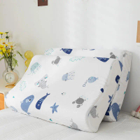 Gối cao su silicon, cao su tự nhiên, vỏ gối Bộ nhớ, dành cho trẻ em, 60x40, 50x30, 50x30, thích hợp 