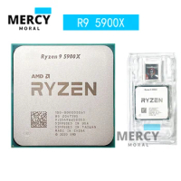 For AMD Ryzen 9 5900X 3.7GHz 12-core 24-thread CPU processor 7NM L3=64M 100-000000061 Socket AM4 R9 5900X Original spot