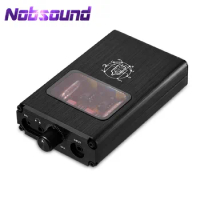 Nobsound Little Bear B4-X Portable Dual-Mono Vacuum Tube Headphone Amplifier Balanced BLK