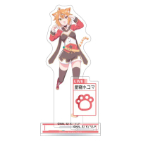 Watak Kartun Legenda VTuber Anime Comel, Kad 2D, Pendirian Akrilik Besar, Hiasan Desktop, Bagaimana