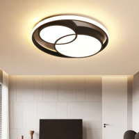 Round LED ceiling light modern Nordic ceiling lamp indoor lighting home decor for living room bedroom dining room light fixture