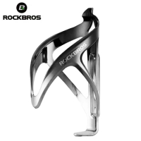 ROCKBROS Wholesale Bike PC Bottle Cage Toughness Integrally Molded Electroplating Ductility Bottle Holder Bicycle Accessories