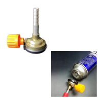 Butane Gas Bottle Adaptor Propane Butane Cylinder Snap-On Connector