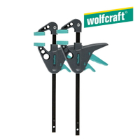 【Wolfcraft】迷你槍型快速固定夾 -110mm -2入 3455100
