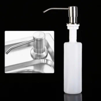 300ml Kitchen Soap Dispenser Sink Liquid Soap Bottle Bathroom Detergent Liquid Hand Wash Soap Dispenser Pumps