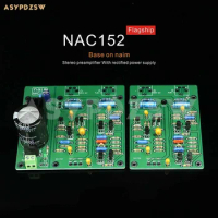 Flagship NAC152 Stereo preamplifier Finished board With rectified power supply board Base on NAIM