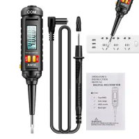 Volt Meter Tester AC DC Volt Multimeter Portable Tester Electrical Measurement Equipment For School Factory Home Electrical