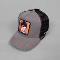 TOPI ORIGINAL CAPSLAB TRUCKER GOHAN GREY BLACK FRESIZE
