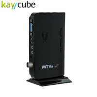 Portable HDTV HD LCD TV Box/ Analog TV Tuner Box / CRT Monitor Digital Computer TV Program Receiver + Remote Controller PIP
