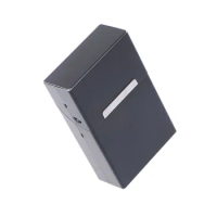 Large capacity magnetic aluminum Cigarette Case Holder magnetic ultra-thin metal Cigarette Case Holder automatic Holder