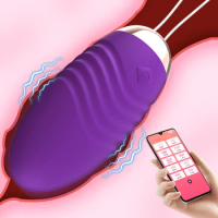 Wireless Bluetooth G-Spot Vibrator for Women App Remote Vibrating Egg Clit Female Panties Sex Toys For Women Adult Sex Toy