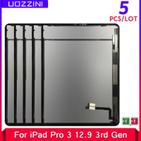 5 Pcs/Lots For iPad Pro 12.9" 3rd Gen 2018 ipad 13 A1876 A1895 A2014 A1983 LCD Display Touch Screen Replace Parts LCD