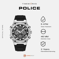Police Challenger Multifunction Silicon Strap - Jam Tangan Pria - PEWGQ0071902