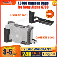 SmallRig A6700 Camera Cage HawkLock Quick Release Cage Kit for Sony Alpha 6700 with Cable Clamp Arca