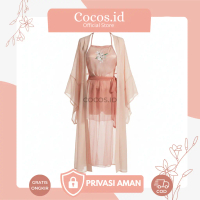 Cocos CCS25 Cosplay Dancer Ladies Hanfu Uniform Wanita Chinese Dance Kostum Sexy Nari