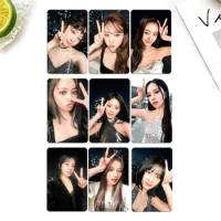 9PCS KPOP TWICE With YOU-th Album Postcard Two-Sided Photocards Momo JiHyo DaHyun Sana NAYEON Mina Lomo Cards Fans Collection